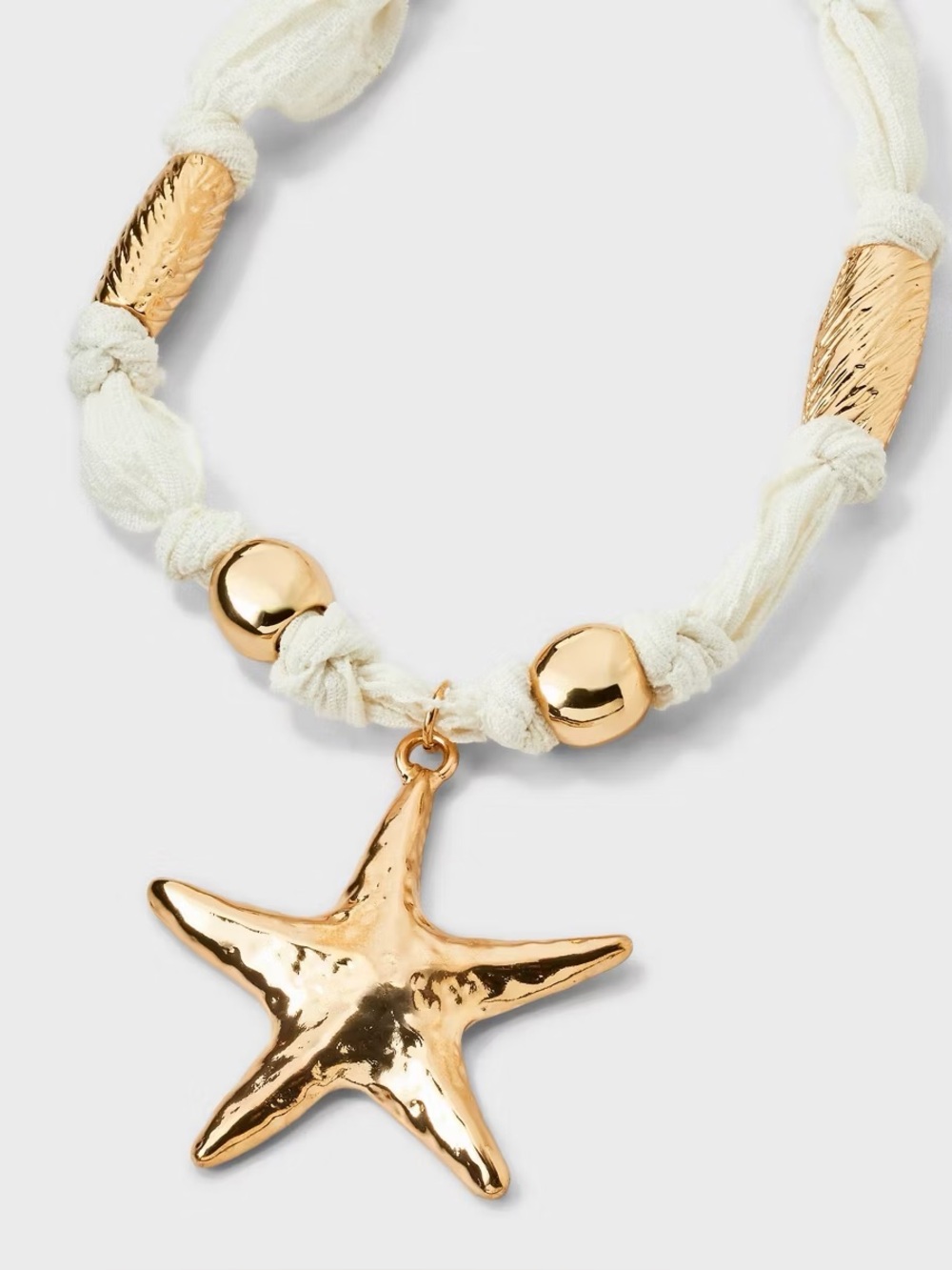 Universal Thread Trim and Starfish Charm Necklace